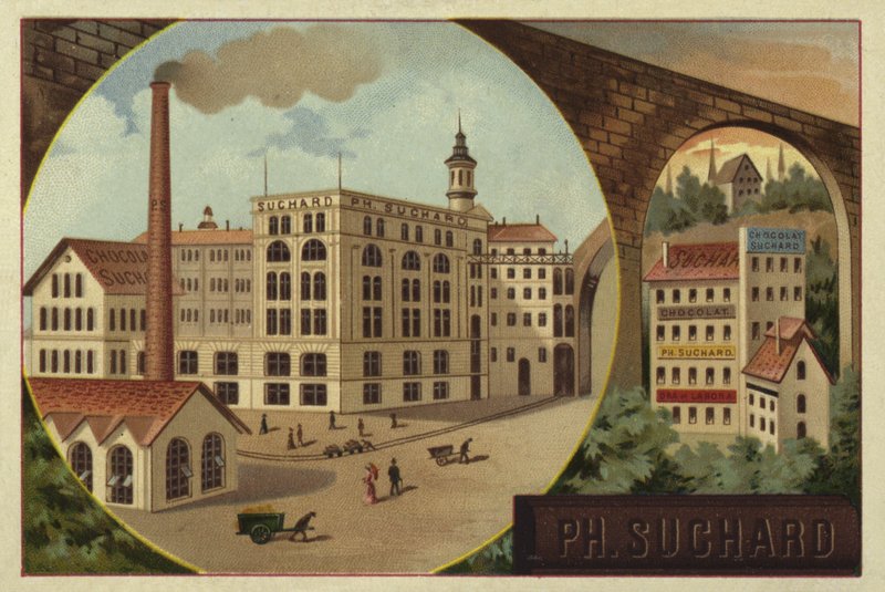 Suchard chokoladefabrik af European School
