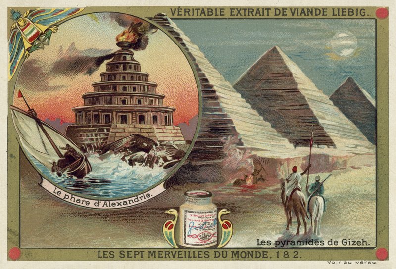 Fyrtårnet i Alexandria og pyramiderne i Giza, Egypten af European School