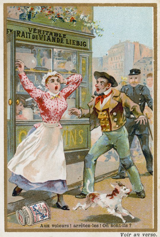 Thieves! Stop them! Where are they?  af European School
