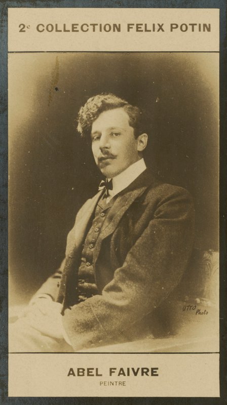 Abel Faivre, maler (s/h foto) af European Photographer