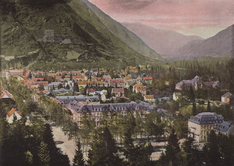 Bagneres-De-Luchon, overblik af European Photographer