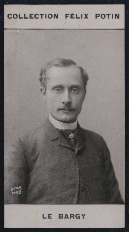 Charles-Gustave-Antoine Le Bargy (1858) (s/h-foto) af European Photographer