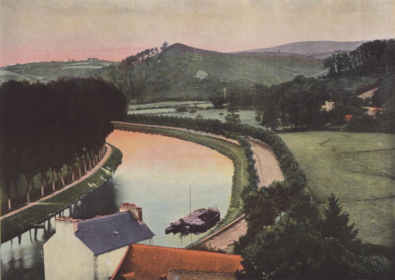 Chateaulin, kanalen fra Nantes til Brest af European Photographer