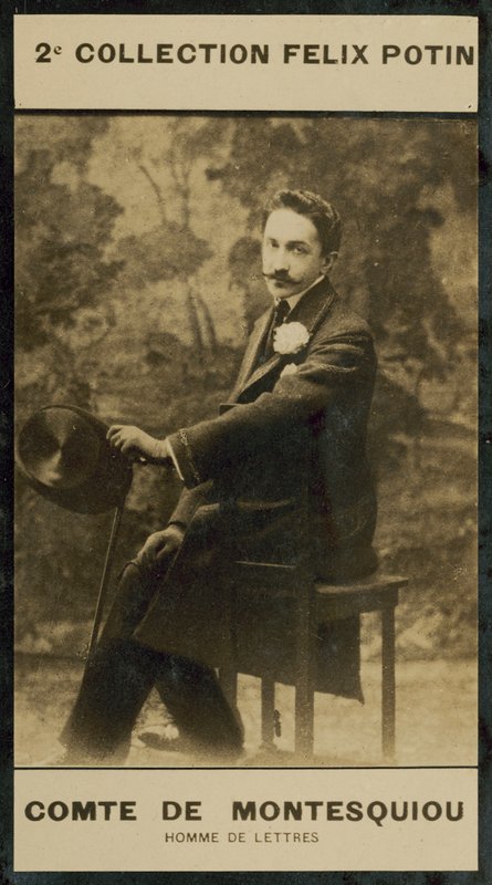 Grev Robert De Montesquiou, Bogstavernes Mand af European Photographer