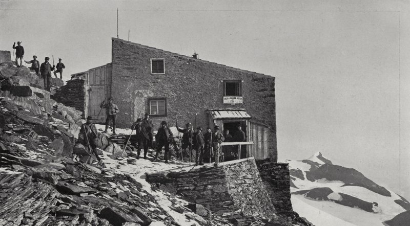Ærkehertug Johann-Hutte, mod Wiesbachhorn (s/h foto) af European Photographer