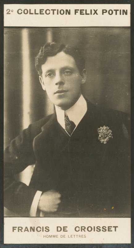 Francis De Croisset, Bogstavernes Mand af European Photographer