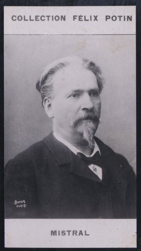 Frederic Mistral (1830) (s/h-foto) af European Photographer