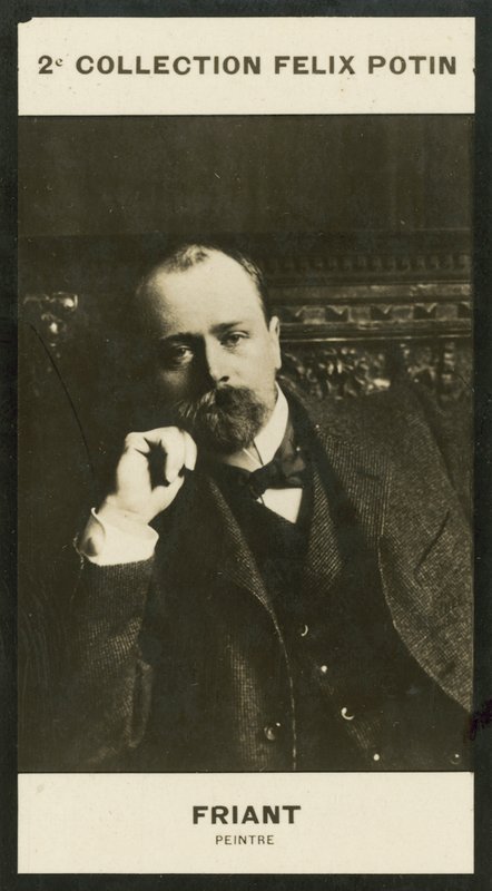 Friant, maler (s/h foto) af European Photographer