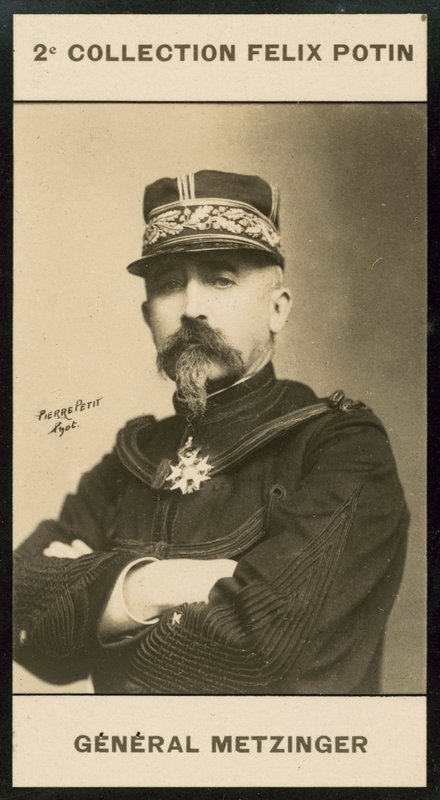 General Leon-Frederic-Hubert Metzinger af European Photographer