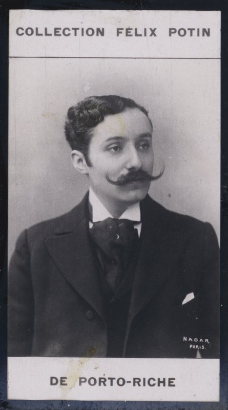 Georges de Porto-Riche (1849) (s/h-foto) af European Photographer