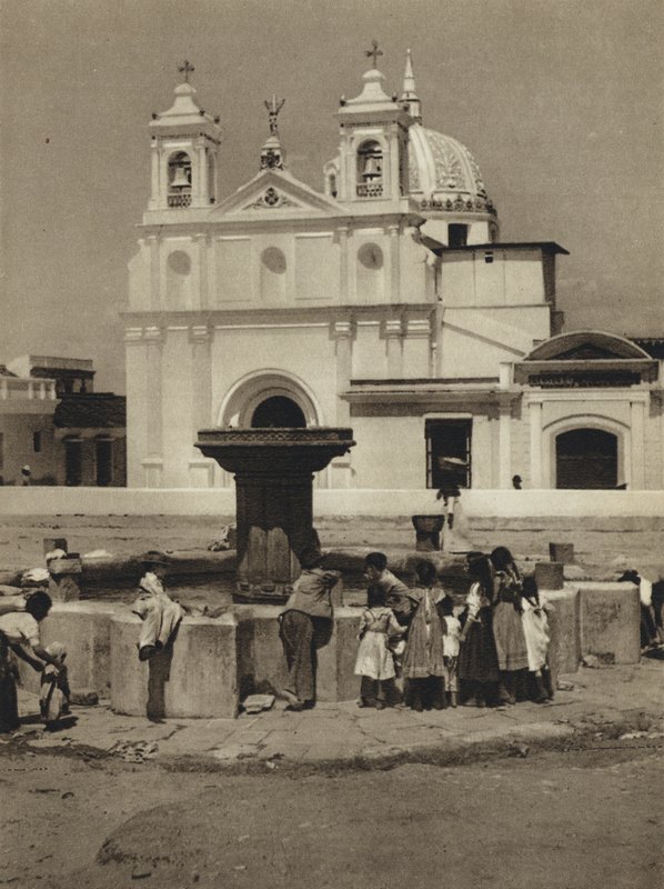 Guatemala, Belen Kirke (s/h foto) af European Photographer