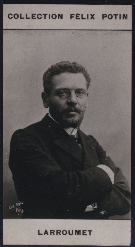 Gustave Larroumet (1852) (s/h-billede) af European Photographer