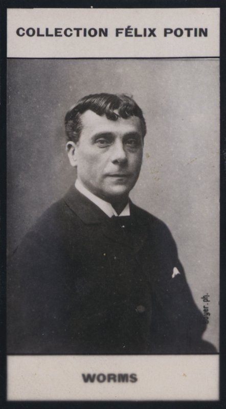 Gustave Worms (1836) (s/h-billede) af European Photographer