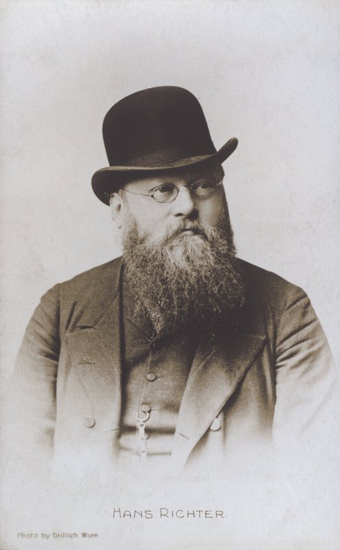 Hans Richter, østrigskungarsk dirigent (s/h foto) af European Photographer