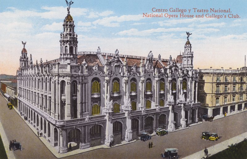 Havana, Cuba: National Opera House og Gallegos Club (foto) af European Photographer