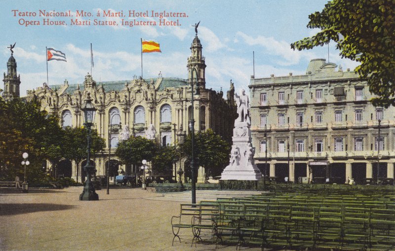Havana, Cuba: Operahuset, Marti-statuen, Inglaterra Hotel (foto) af European Photographer