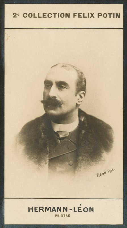 Hermann-Leon, Peintre (s/h-billede) af European Photographer