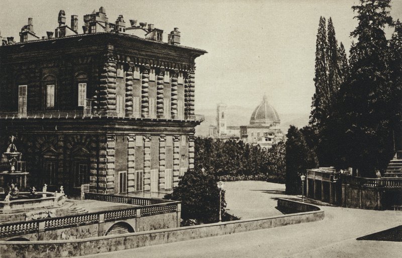 Italien, Firenze, Pitti Palace (s/h foto) af European Photographer