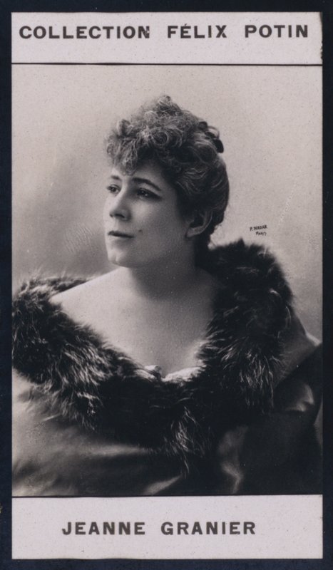 Jeanne Granier (1852) (s/h foto) af European Photographer
