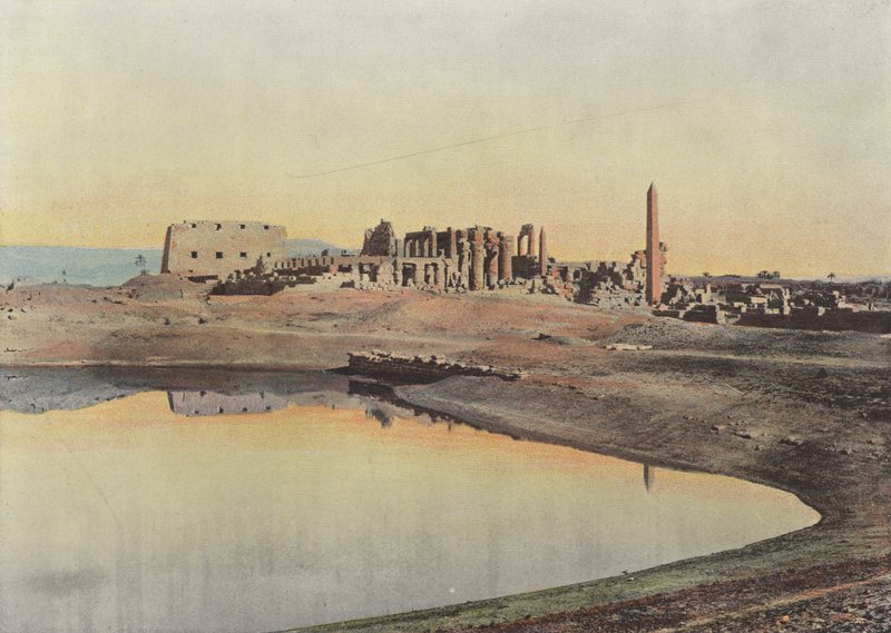 Den hellige Karnak sø af European Photographer