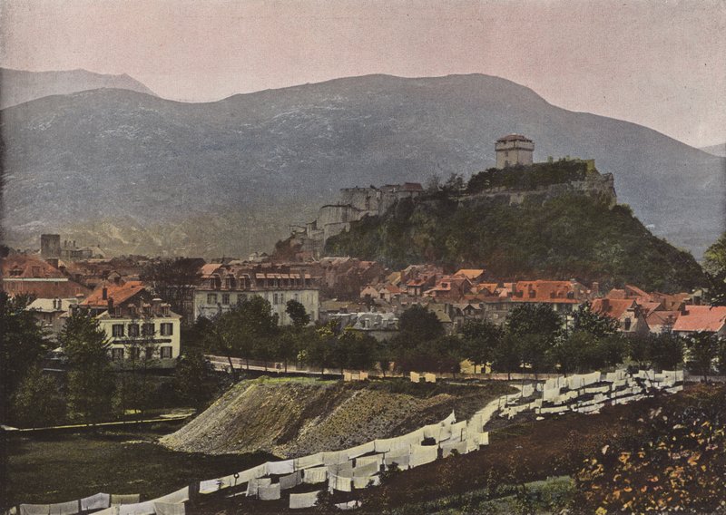 Lourdes, Byen Og Slottet af European Photographer