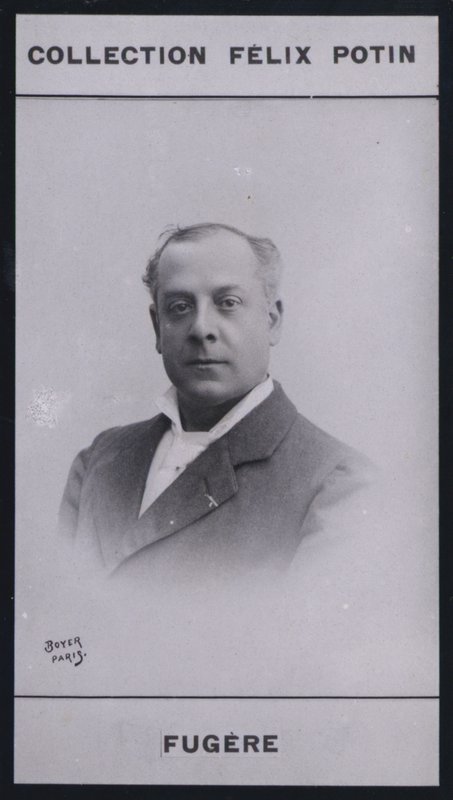 Lucien Fugere (1848) (s/hvid foto) af European Photographer