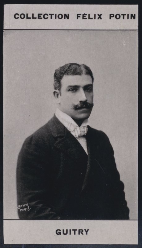 Lucien Guitry (1860) (s/h-billede) af European Photographer