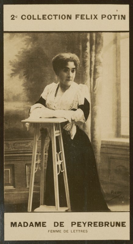 Madame Georges De Peyrebrune, Kvinde af Bogstaver af European Photographer