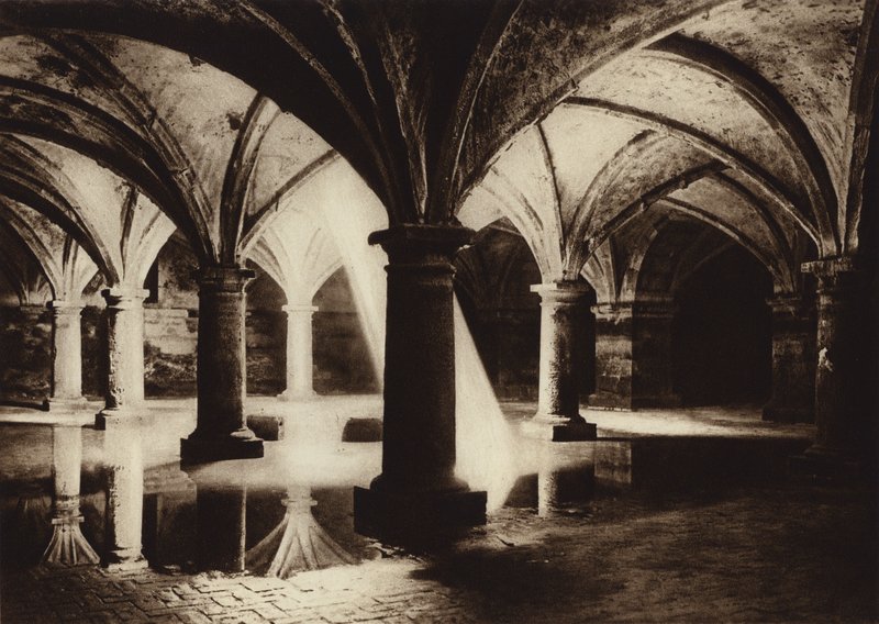 Mazagan, hvælvinger fra den portugisiske besættelse (s/h-foto) af European Photographer