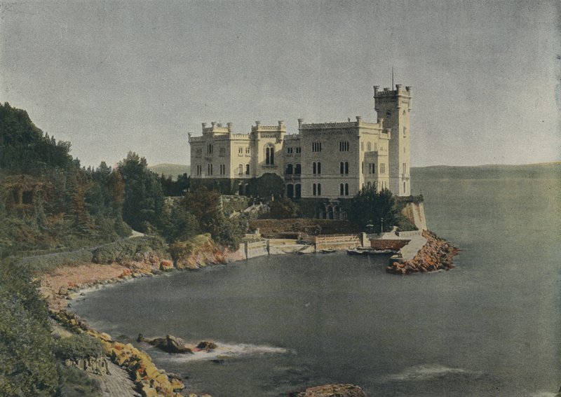 Miramar, Le Chateau (farvelagt foto) af European Photographer