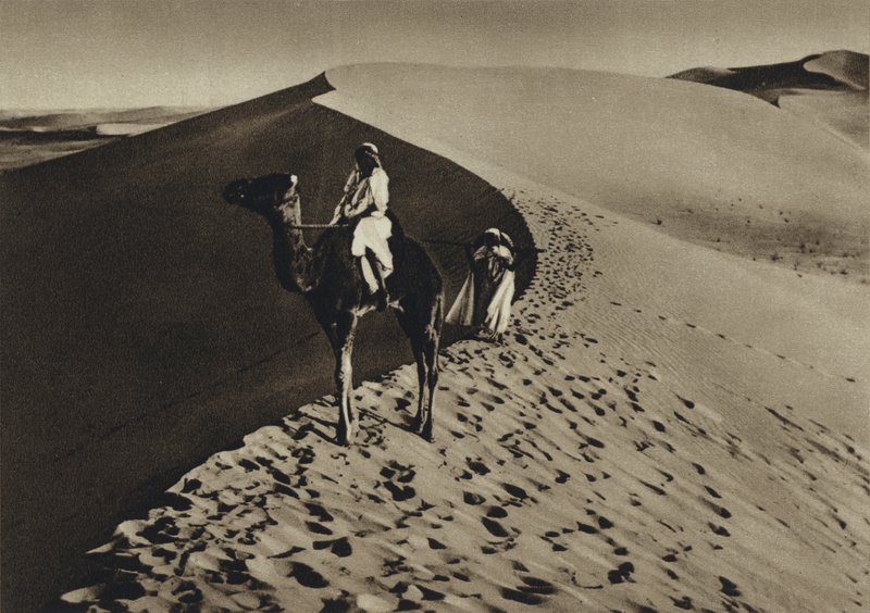 Nordafrika, Sahara-ørkenen (s/h-foto) af European Photographer