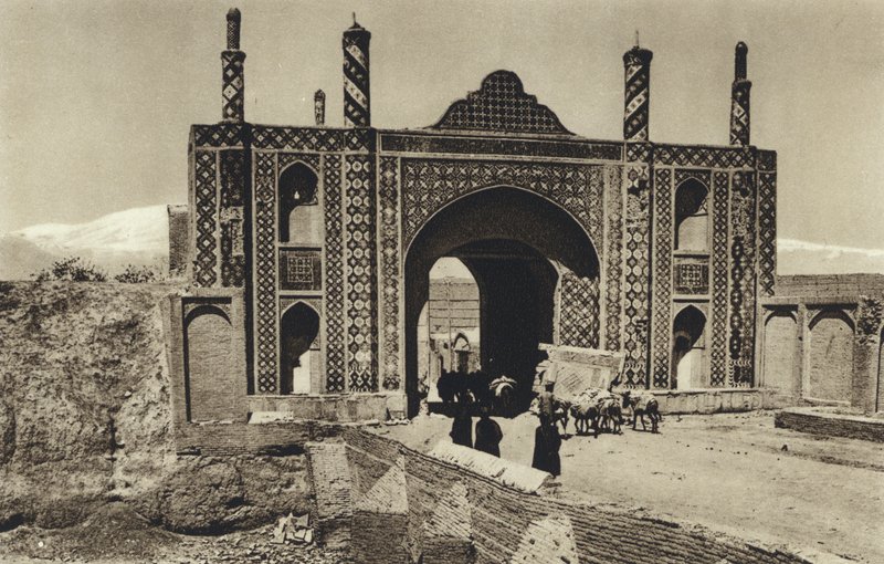 Persien, Teheran, byport (s/h-foto) af European Photographer