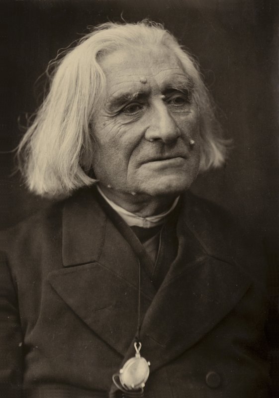 Portræt af Franz Liszt af European Photographer