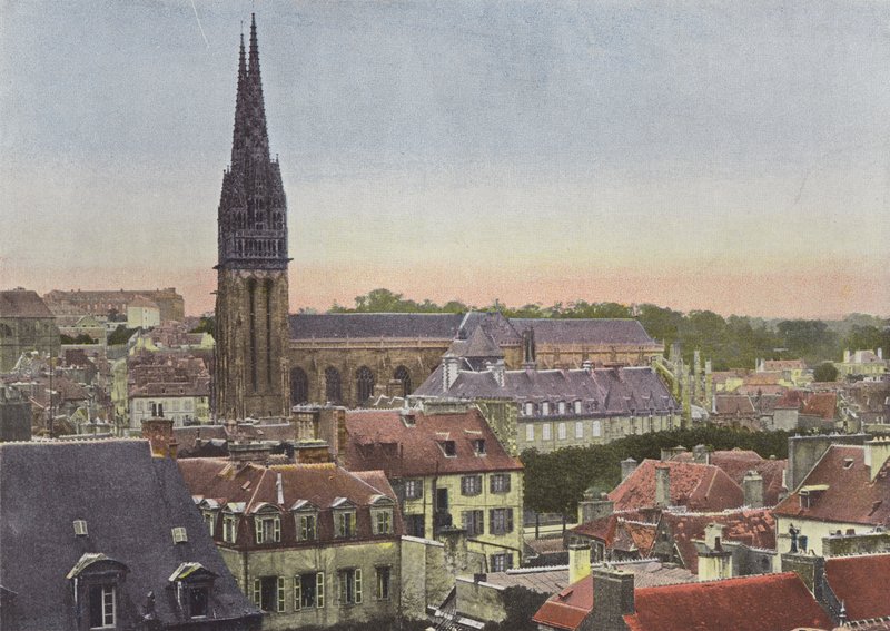 Quimper, udsigt fra Mount Frugy af European Photographer