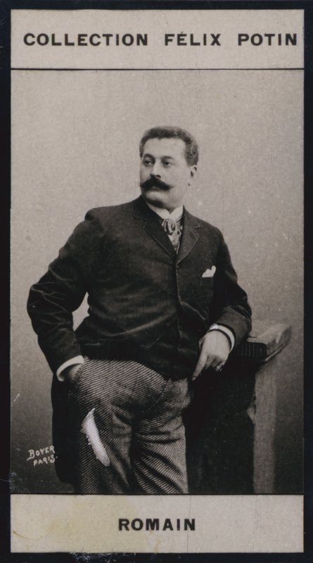 Romain (1858) (s/h-billede) af European Photographer