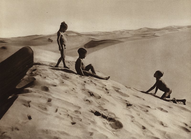 Sahara-børn (s/h-foto) af European Photographer
