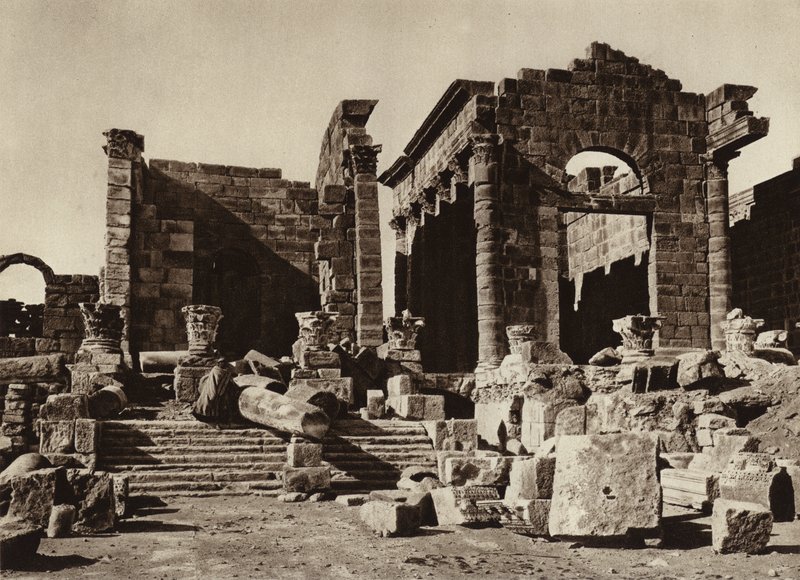 Sbeitia, Tempel (s/h-foto) af European Photographer