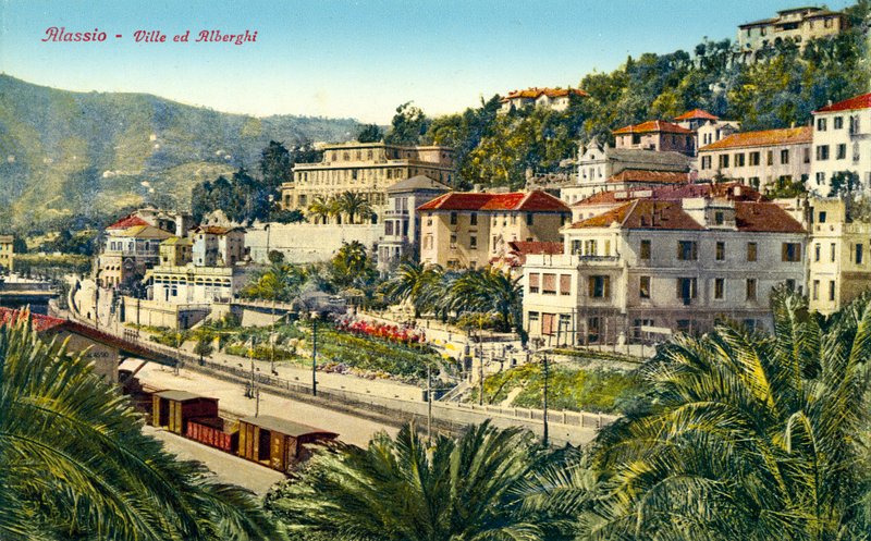 Udsigt over Alassio (foto) af European Photographer