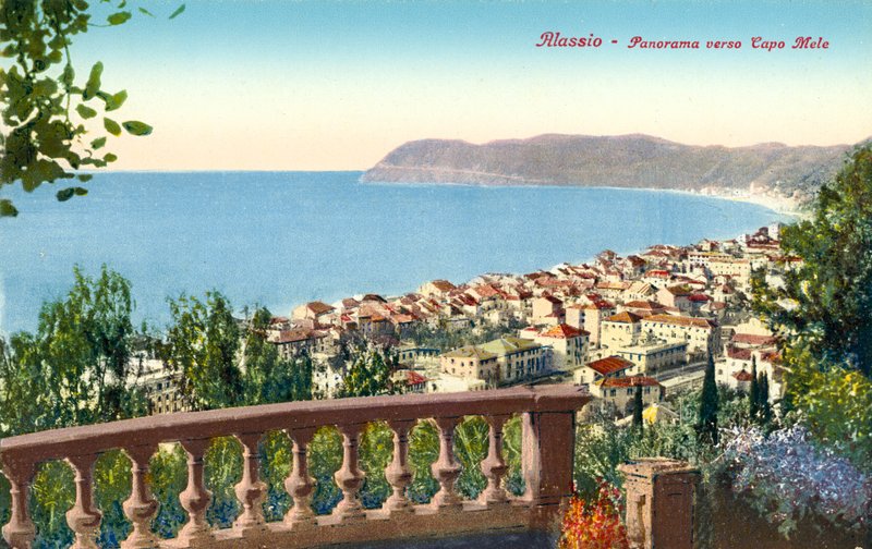 Udsigt over Alassio (foto) af European Photographer