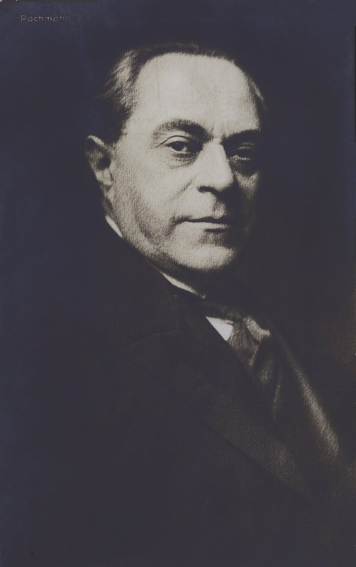 Vladimir de Pachmann, russisk-tysk pianist berømt for sit spil af Chopins værker (s/h foto) af European Photographer