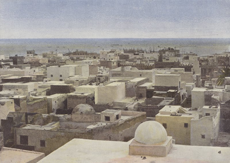 Udsigt over byen Sfax af European Photographer