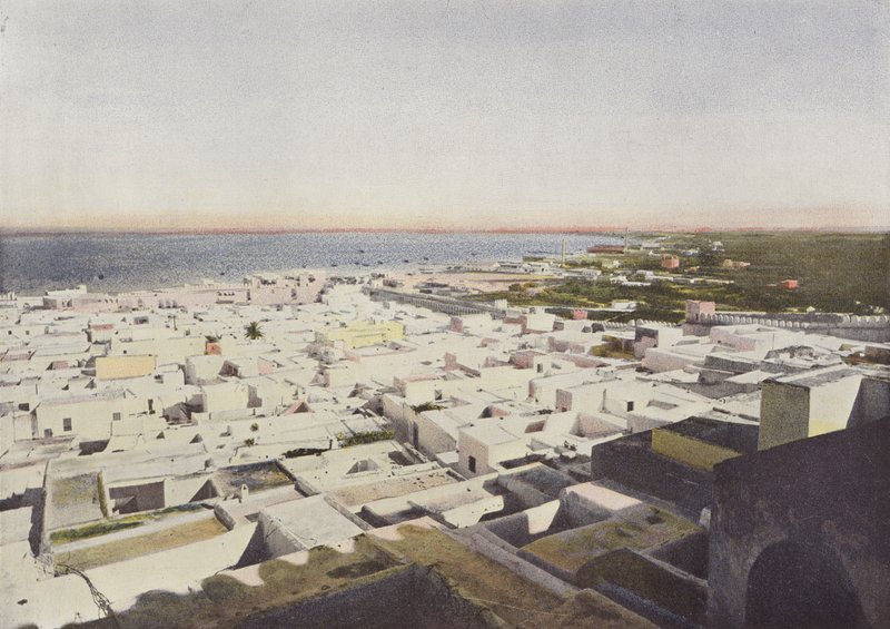 Udsigt over byen Sousse af European Photographer