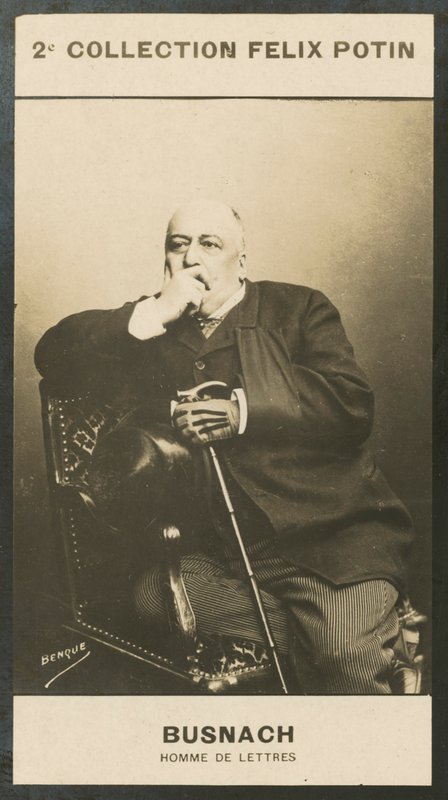 William Busnach, Bogstavernes Mand af European Photographer