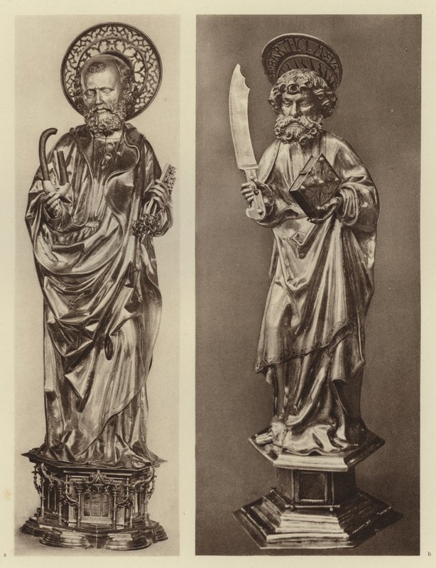 Ord i Nürnberg, St. Bartholomew; Aachen, St. Peter (s/h foto) af European Photographer