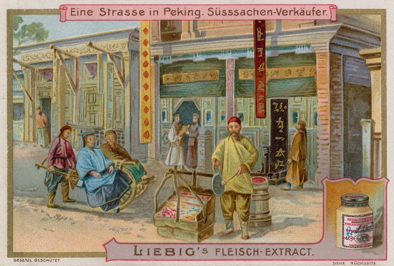 En gade i Peking af European School