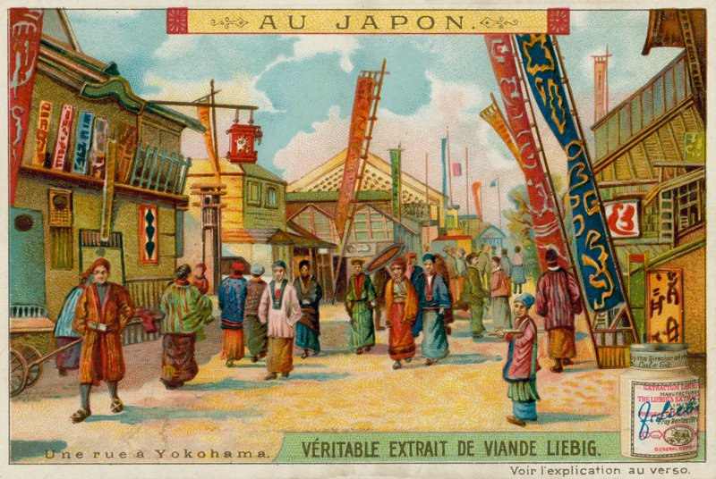 En gade i Yokohama af European School