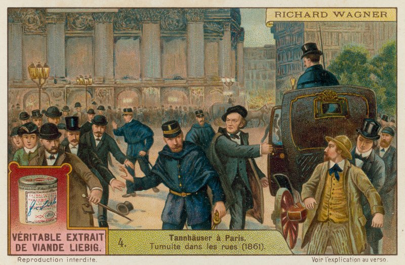 En forestilling af Tannhauser i Paris af European School