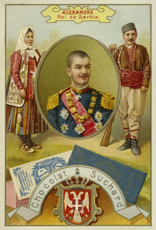 Alexander I, konge af Serbien af European School