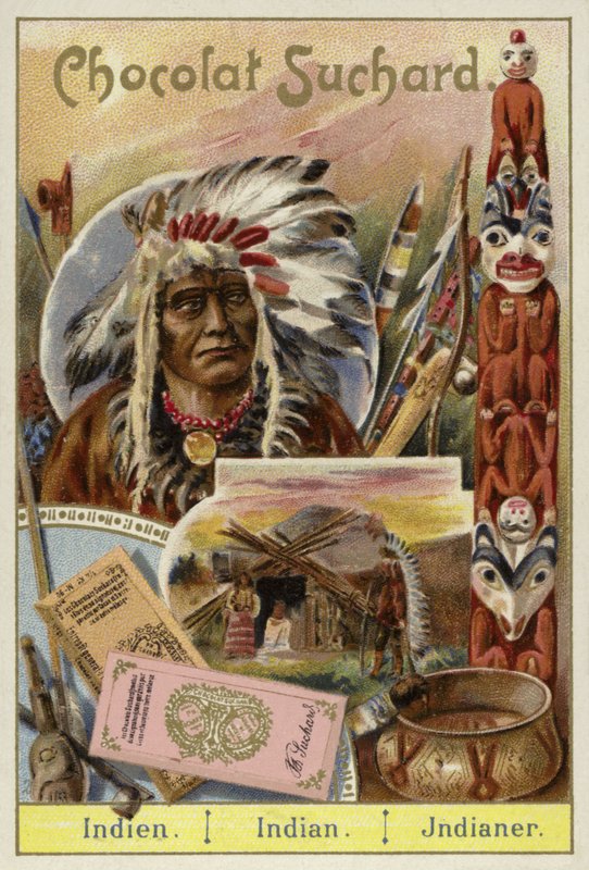 amerikansk indianer af European School