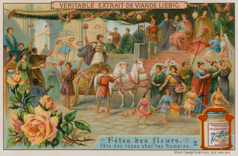 Ancient Roman Rose Festival af European School
